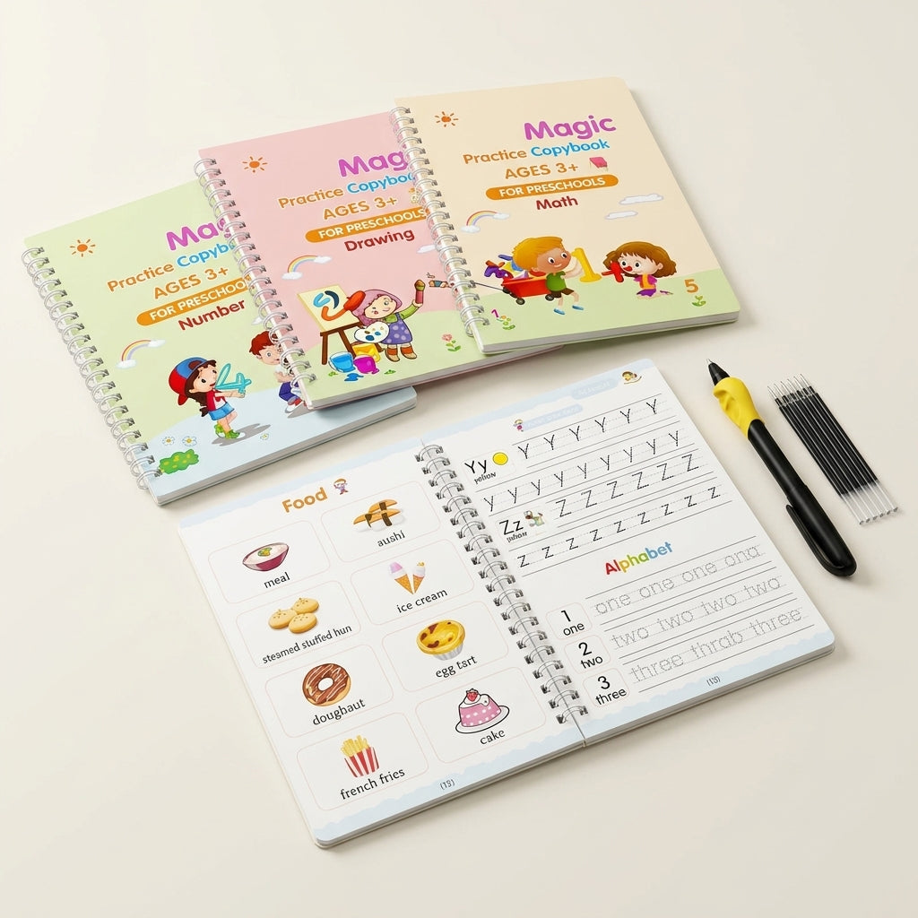 ScriptBloom Copybook Set